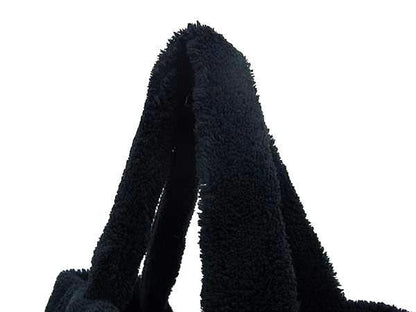 Prada Handbag Terry Tote Black Pile — view 2
