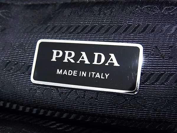 Prada Handbag Terry Tote Black Pile — view 6