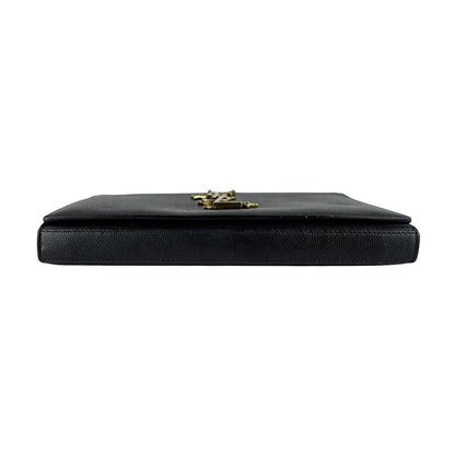 Saint Laurent Chain Shoulder Bag Black — view 4