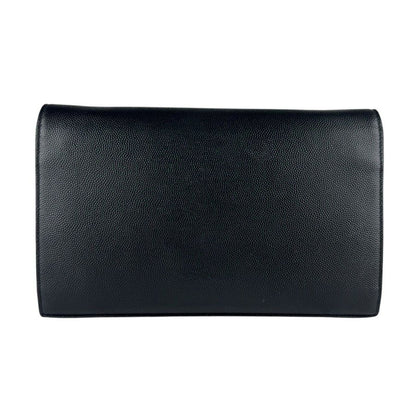 Saint Laurent Chain Shoulder Bag Black — view 3