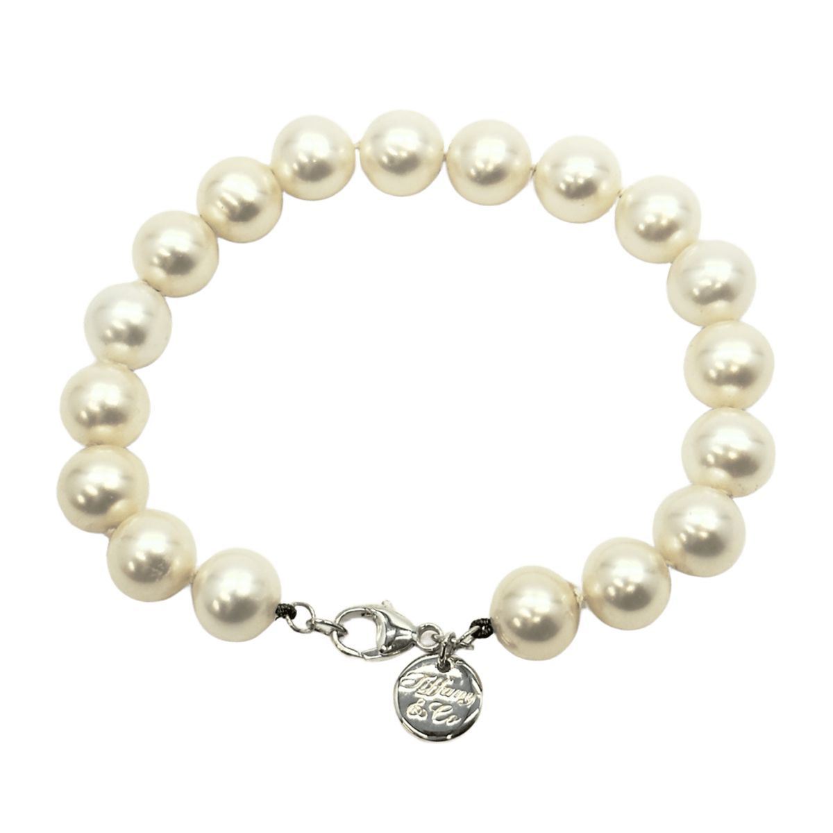 Tiffany & Co Pearl Bracelet White 925 Sterling Silver — view 2