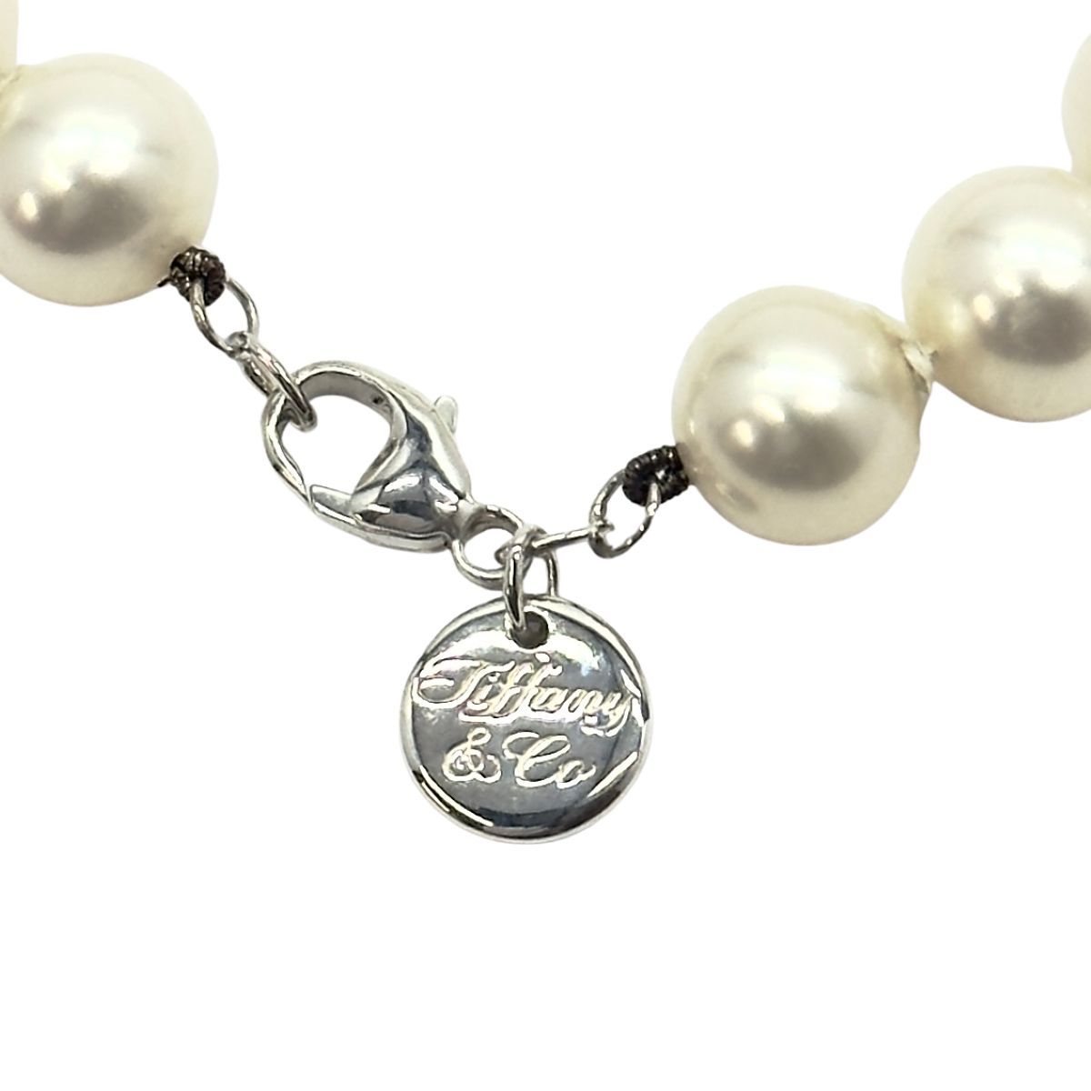 Tiffany & Co Pearl Bracelet White 925 Sterling Silver — view 3