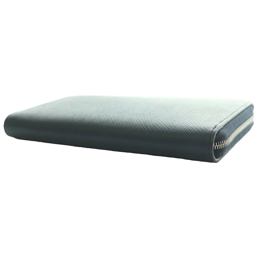 Celine Large Zipped Wallet Leather Navy Blue SS — view 4