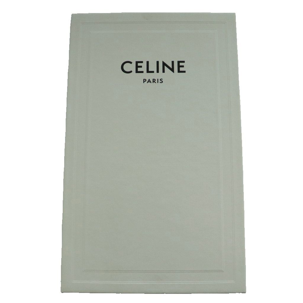 Celine Large Zipped Wallet Leather Navy Blue SS — view 8