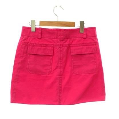Louis Vuitton Mini Skirt Trapezoid Logo 36 Pink — view 2