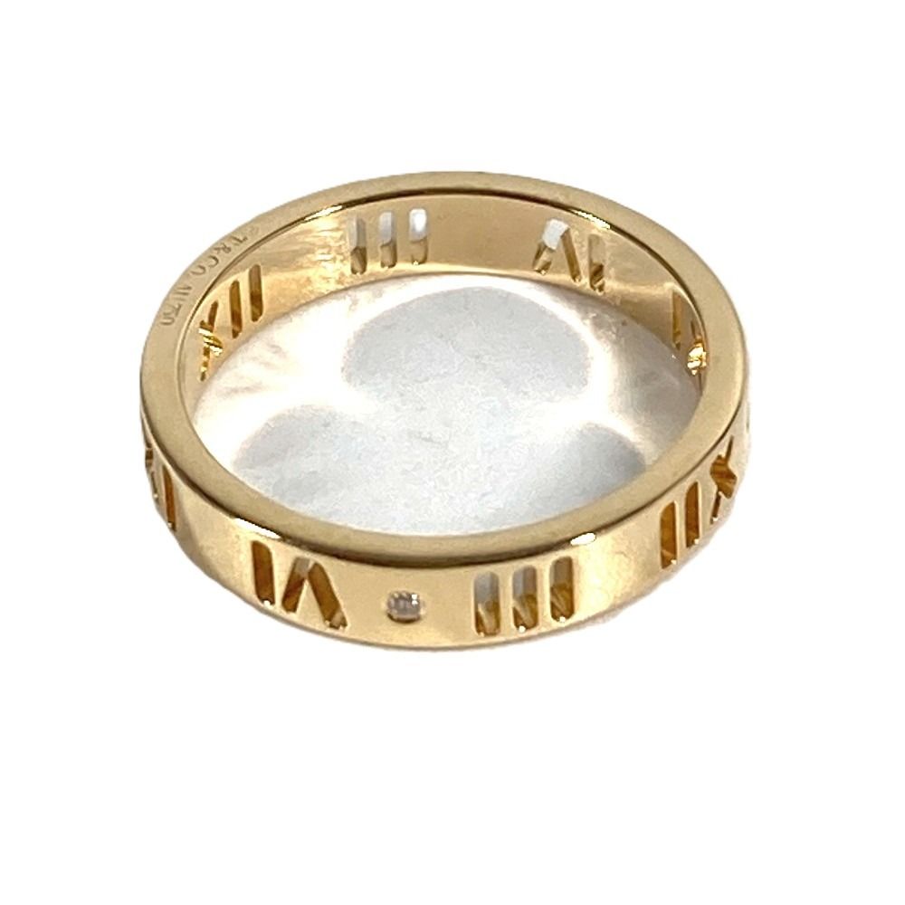 Tiffany & Co Ring Atlas Logo Diamond Gold — view 3