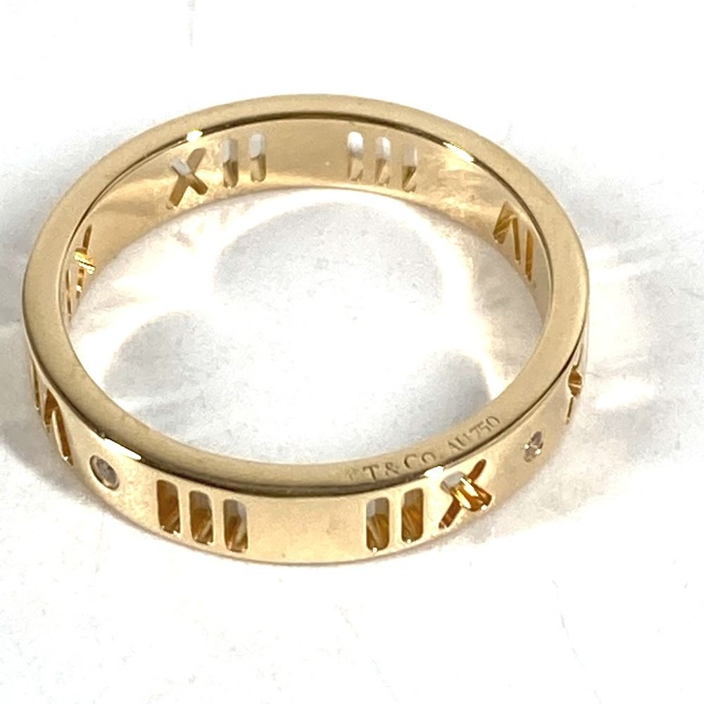 Tiffany & Co Ring Atlas Logo Diamond Gold — view 5
