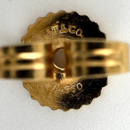 Tiffany & Co Kiss Earrings Yellow Gold — view 3