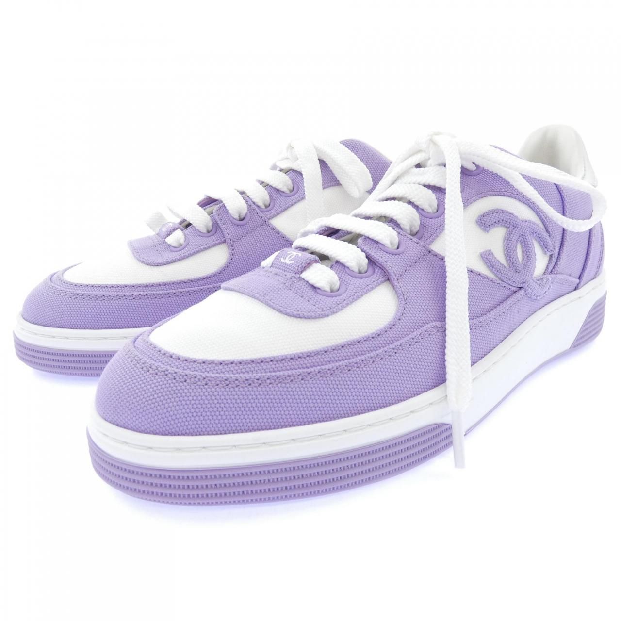 Chanel Sneakers Purple — view 3