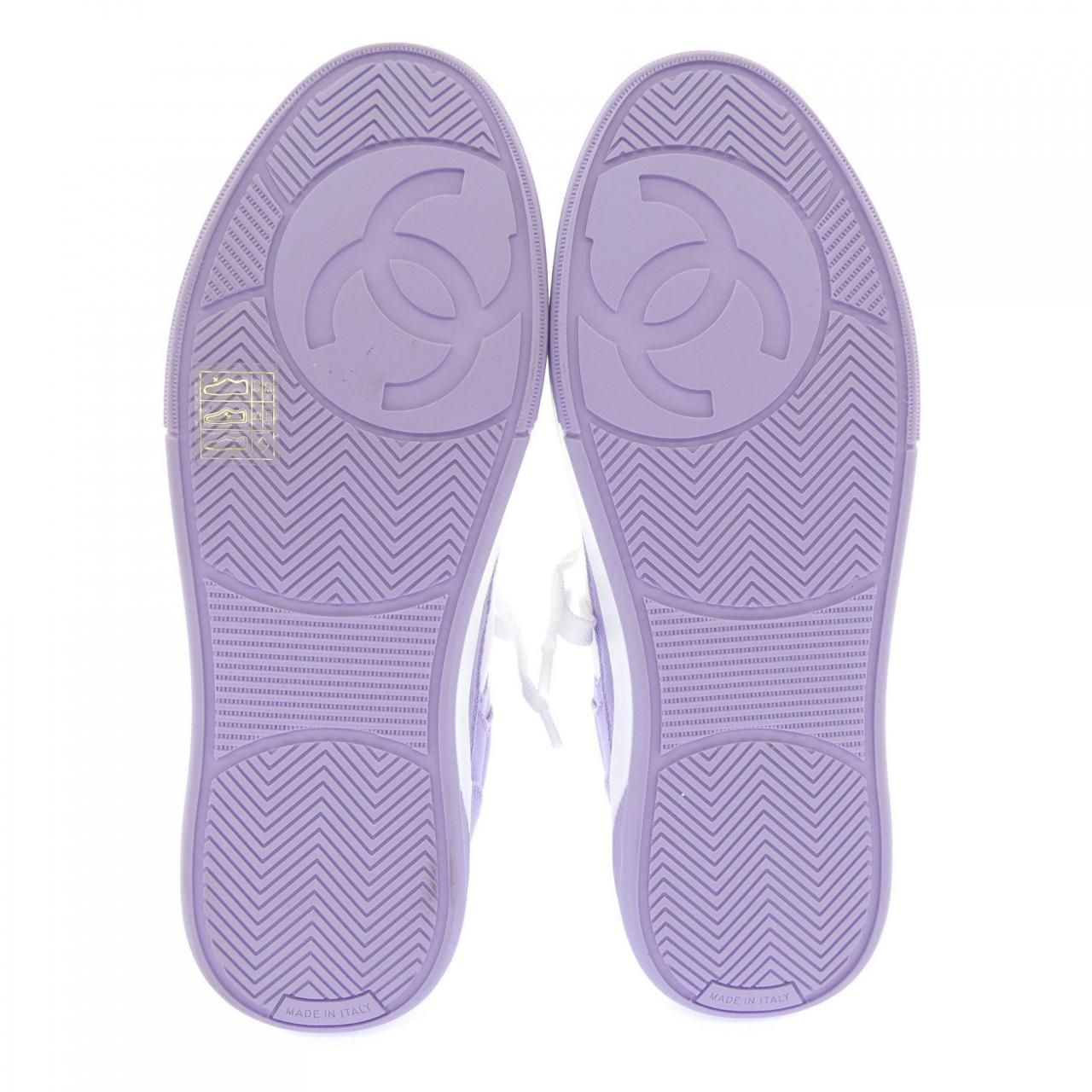 Chanel Sneakers Purple — view 4
