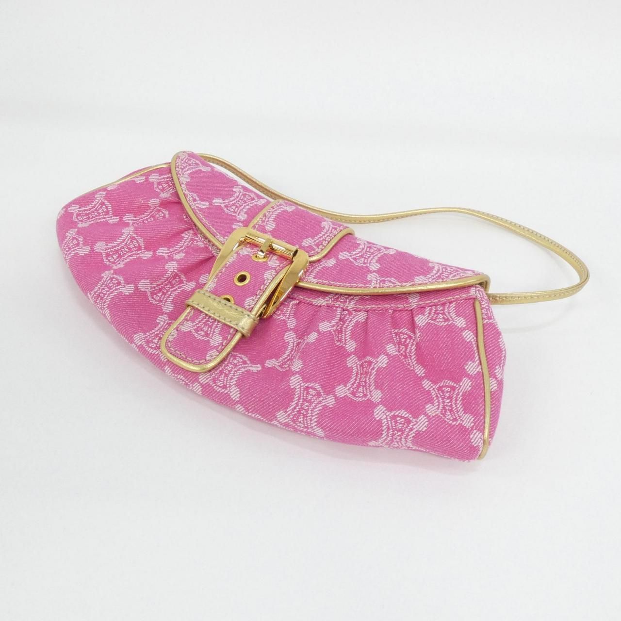Celine Vintage Bag Handbag Pink — view 3