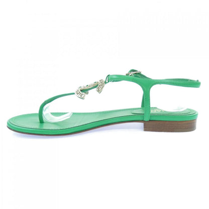 Chanel Sandals Green — view 2