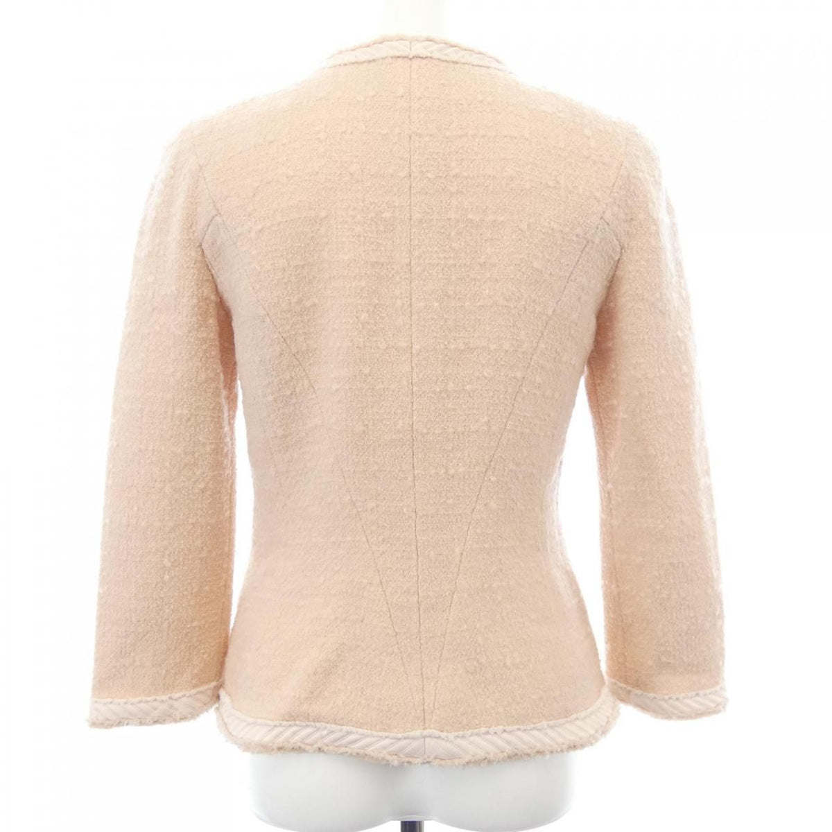 Chanel Collarless Jacket Pink — view 2