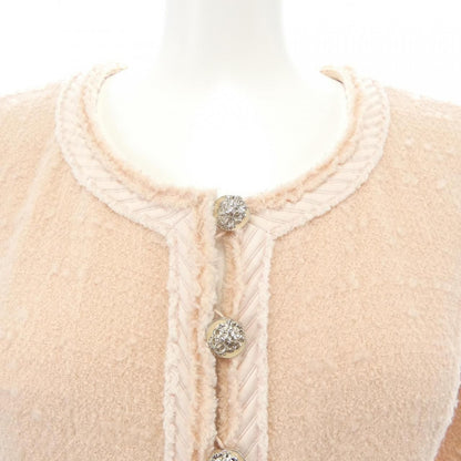 Chanel Collarless Jacket Pink — view 5