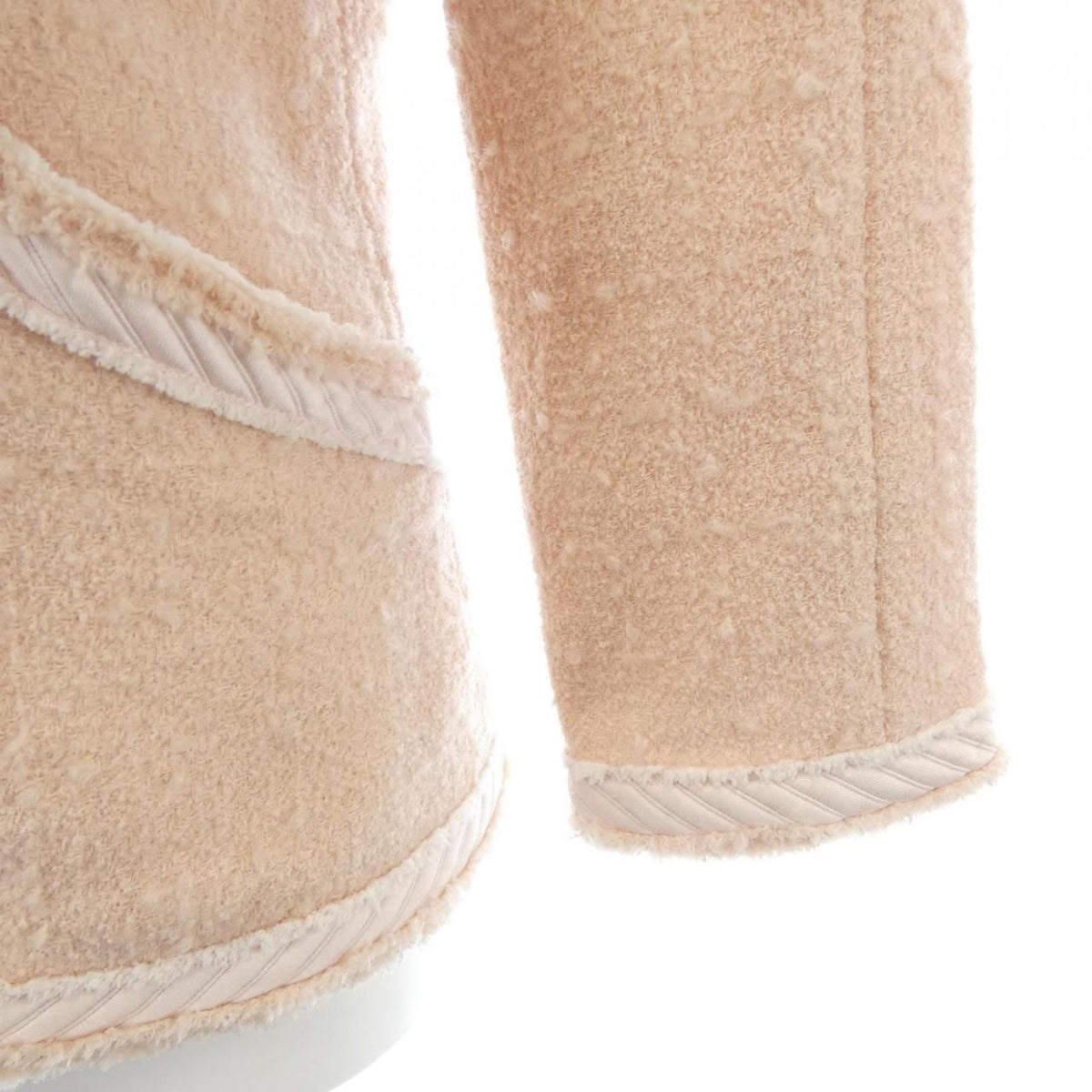 Chanel Collarless Jacket Pink — view 6