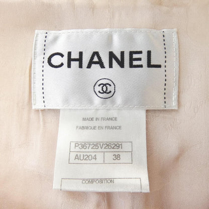 Chanel Collarless Jacket Pink — view 4