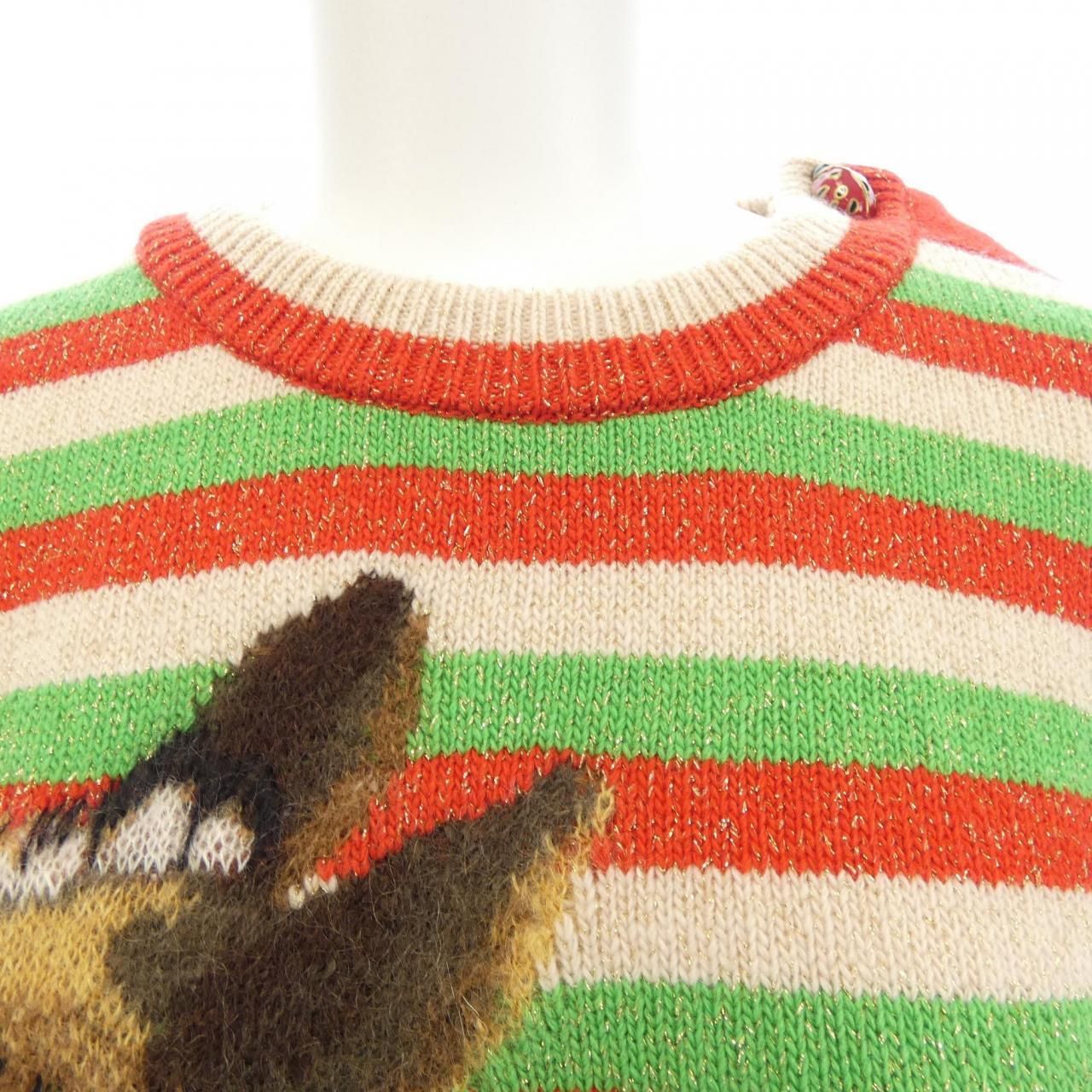 Gucci Knit Sweater Green — view 5