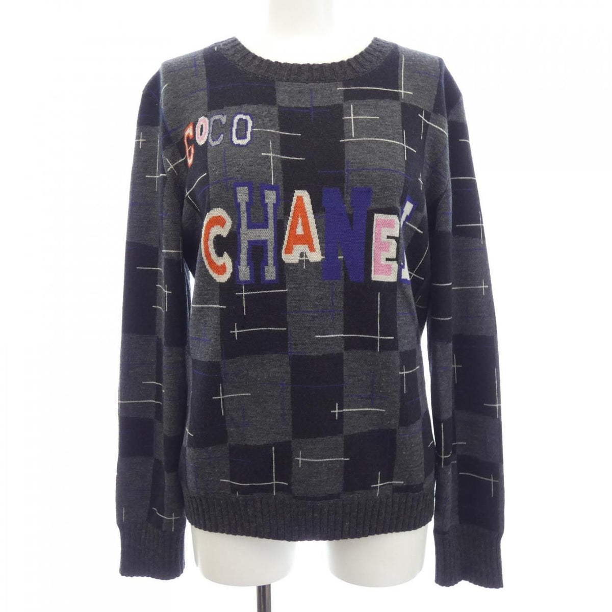 Chanel Knit Sweater Black