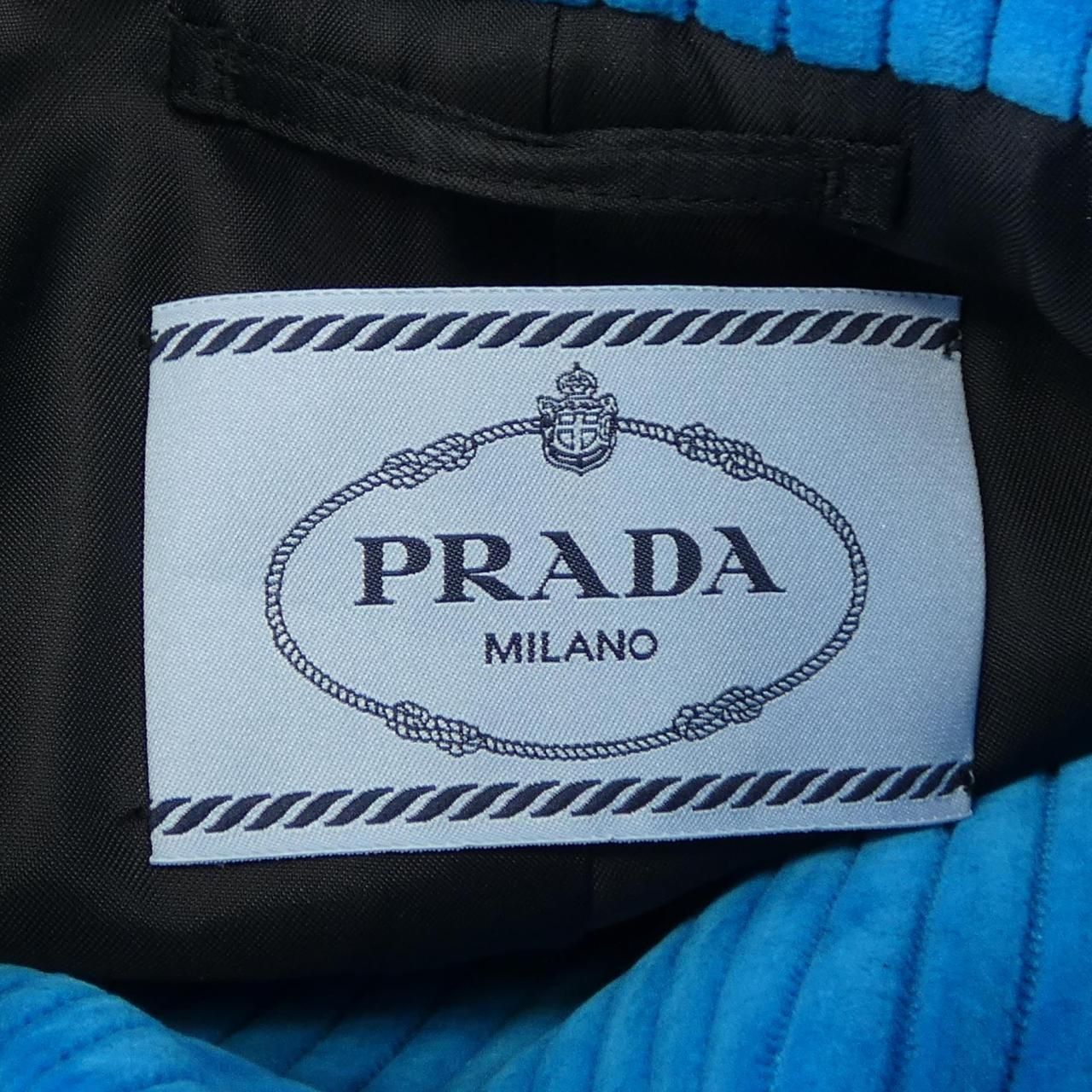 Prada Coat Blue — view 4