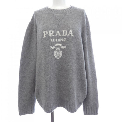 Prada Knit Sweater Gray