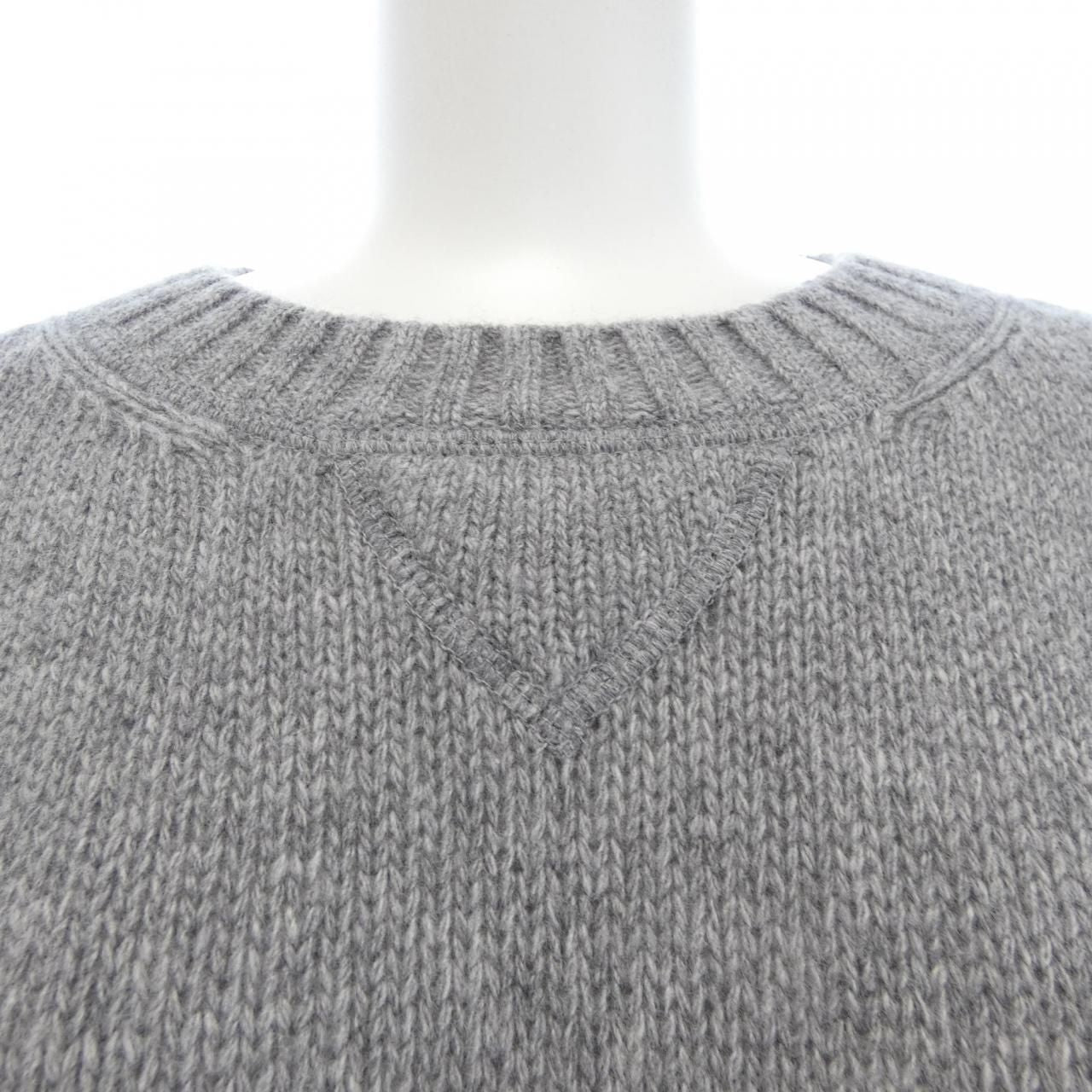 Prada Knit Sweater Gray — view 5