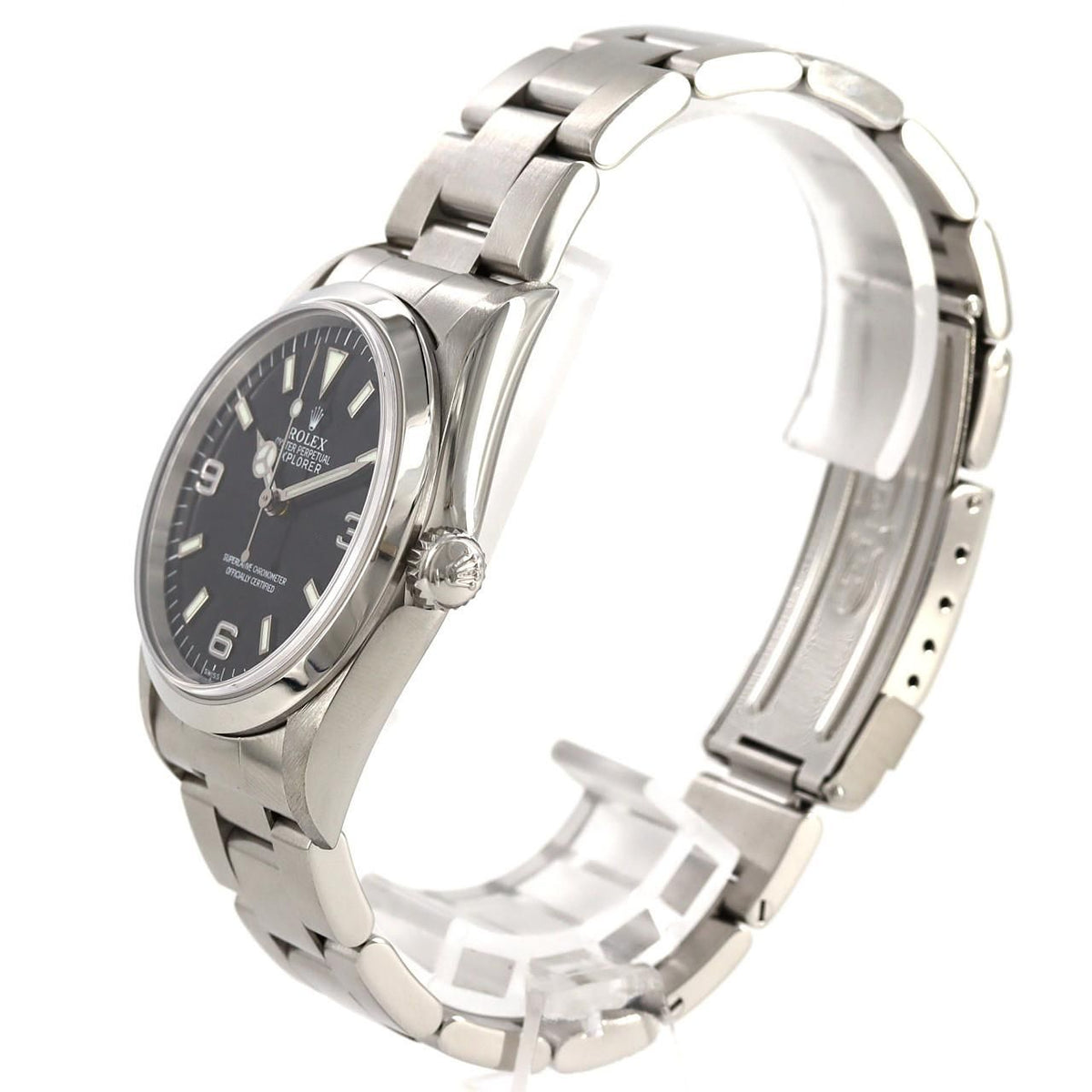 Rolex Explorer I SS Automatic Number Watch — view 2