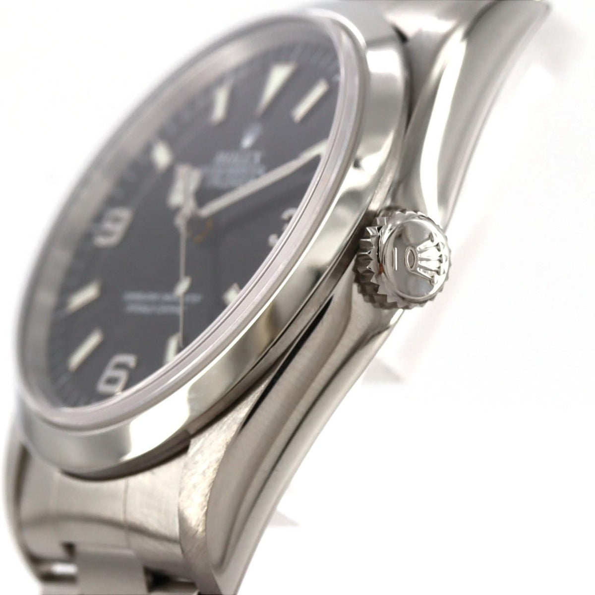 Rolex Explorer I SS Automatic Number Watch — view 4