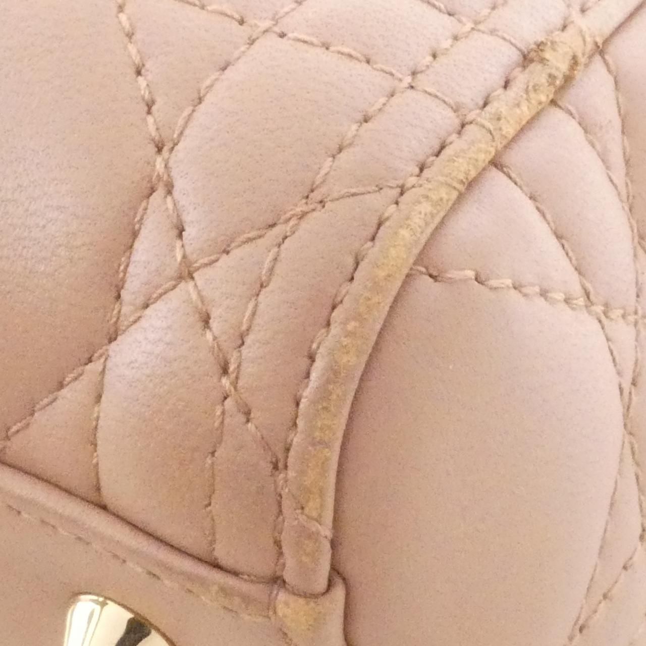 Dior Lady Dior Bag Handbag Beige — view 4