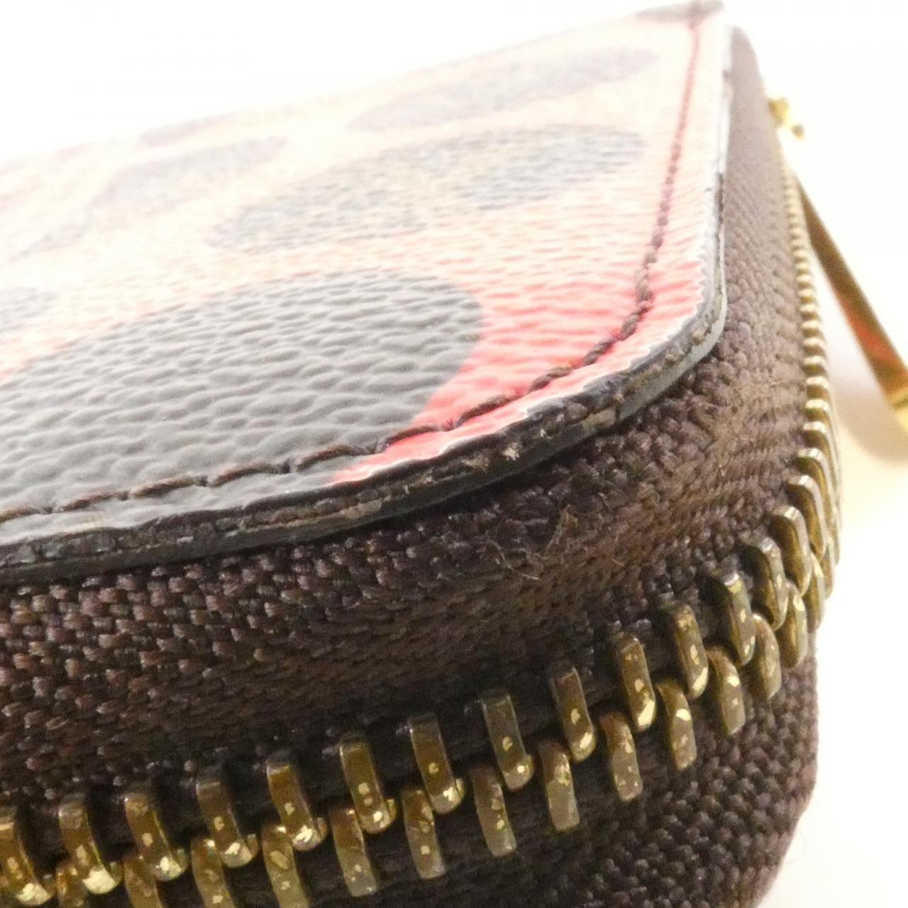 Louis Vuitton Monogram Pumpkin Dot Wallet Yayoi Kusama — view 5