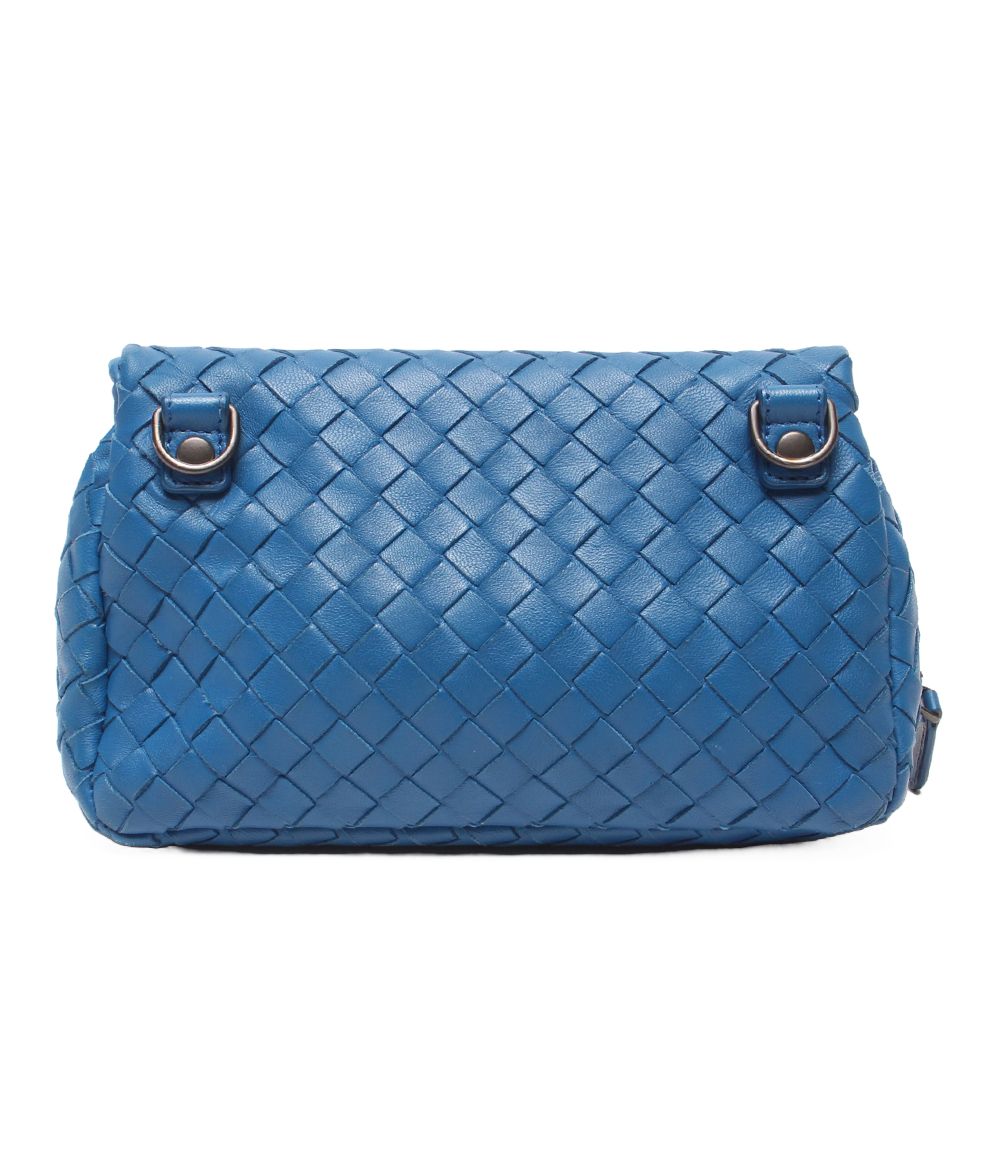 Bottega Veneta Chain Shoulder Bag Clutch Crossbody Intrecciato — view 2