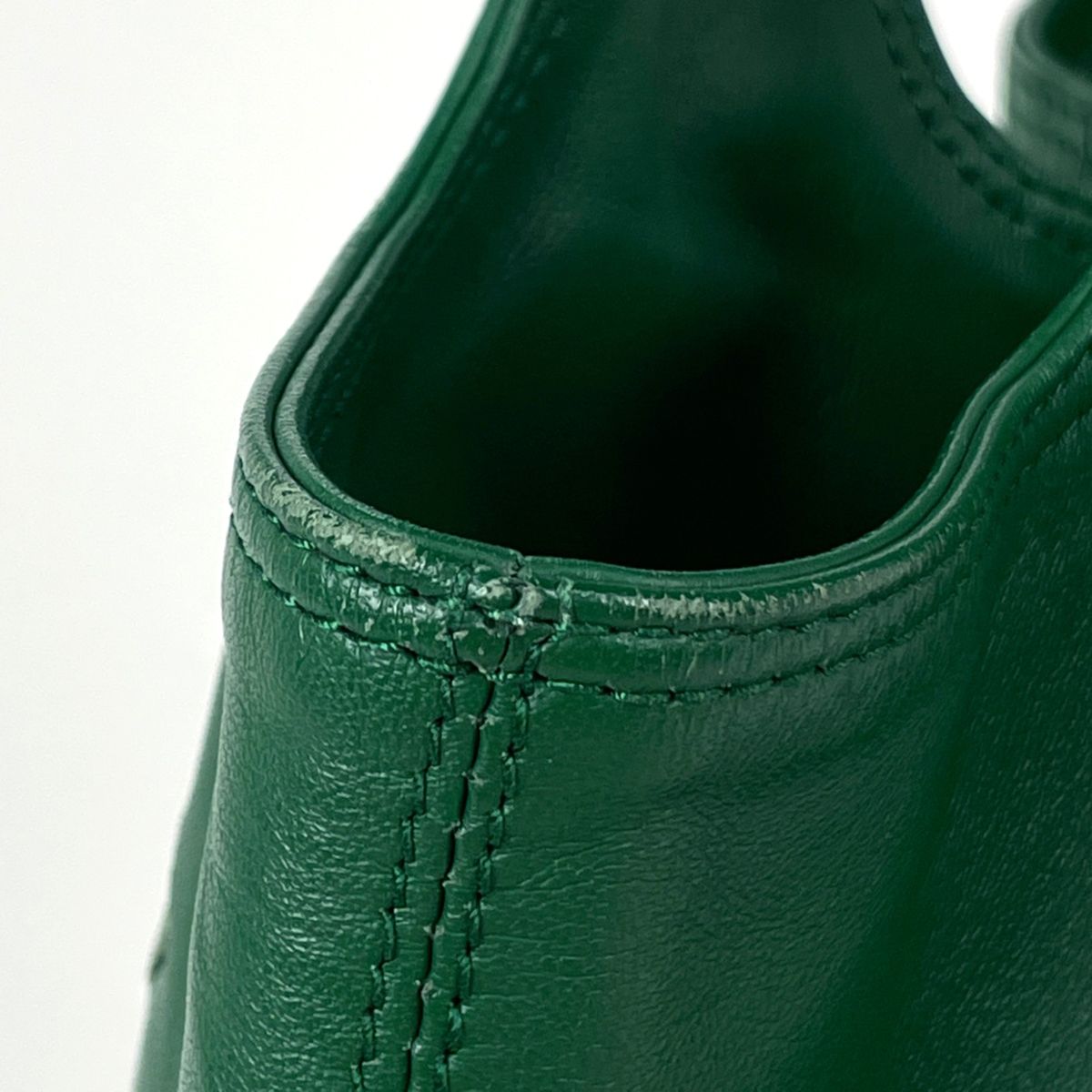 Bottega Veneta Intrecciato Handbag Leather Green — view 4