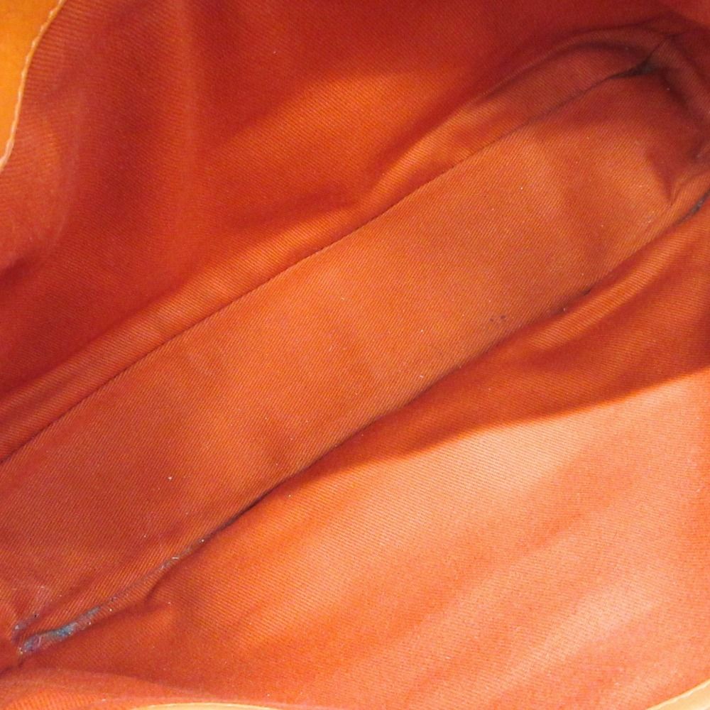 Celine Boogie Hand Tote Bag Leather Log Macadam Vintage Orange — view 5