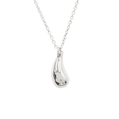 Tiffany & Co Teardrop Necklace Silver