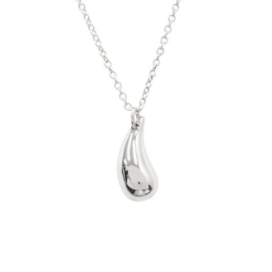 Tiffany & Co Teardrop Necklace Silver