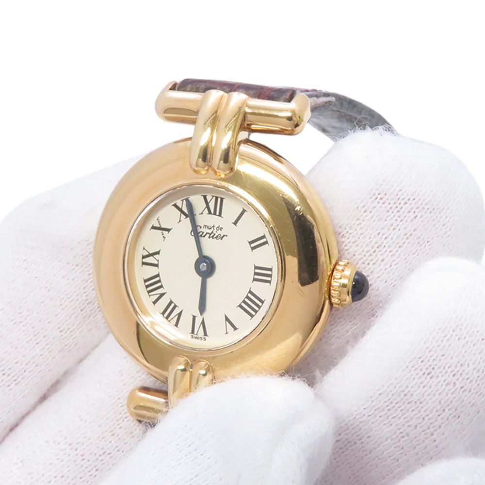 Cartier Must Colize SM Vermeil Watch Ivory Dial — view 5