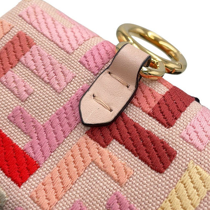Fendi Charm Nano Baguette Canvas Handbag — view 8