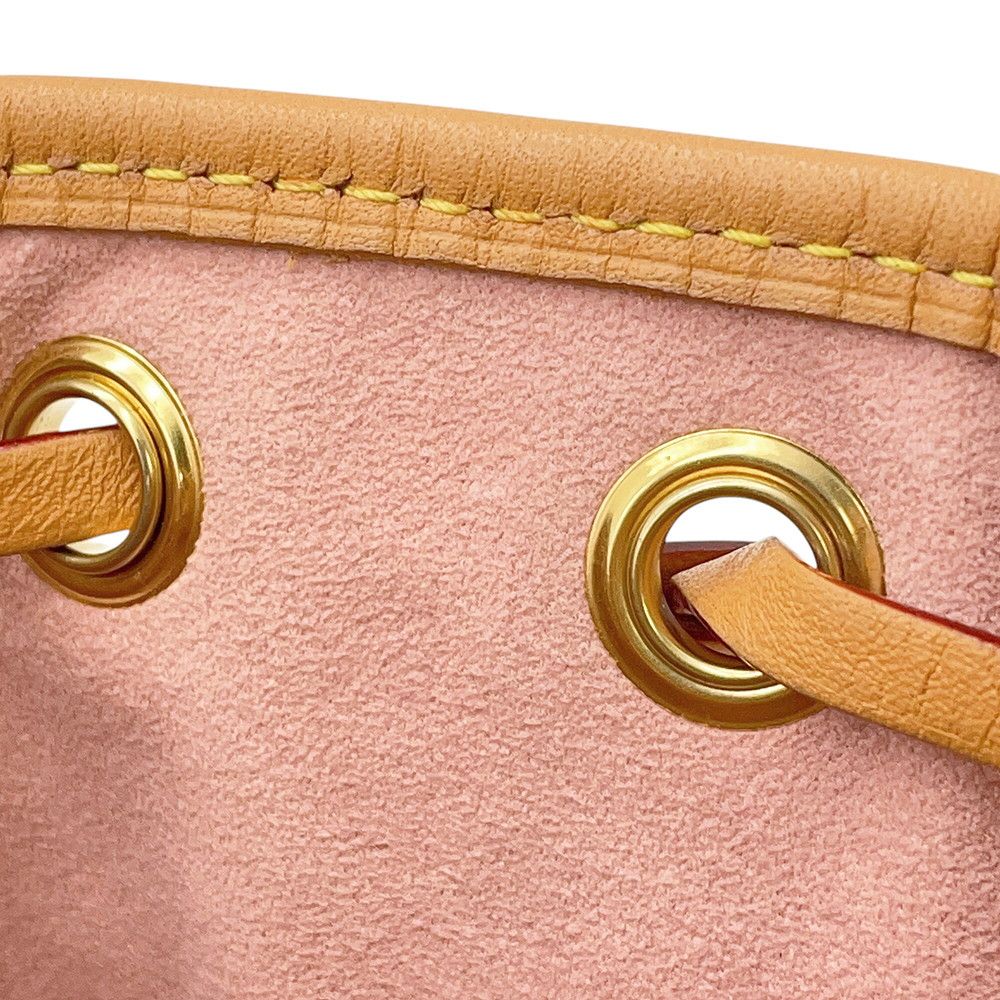 Louis Vuitton Monogram Laminated Jacquard Nano Noe 2-Way Shoulder Bag — view 7