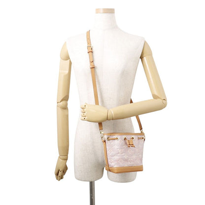 Louis Vuitton Monogram Laminated Jacquard Nano Noe 2-Way Shoulder Bag — view 5