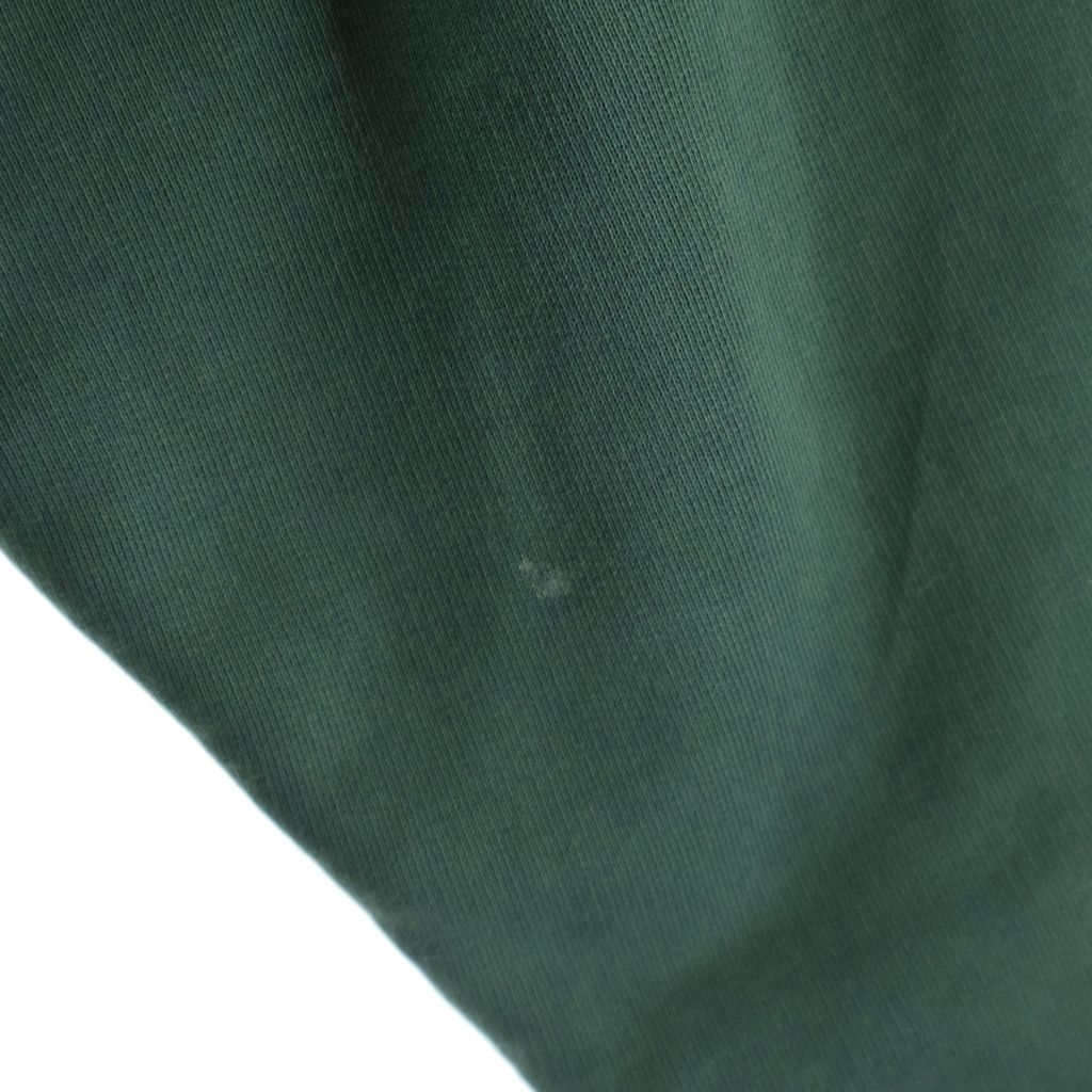 Balenciaga Tape Type Ripped Pocket Hoodie Green — view 5