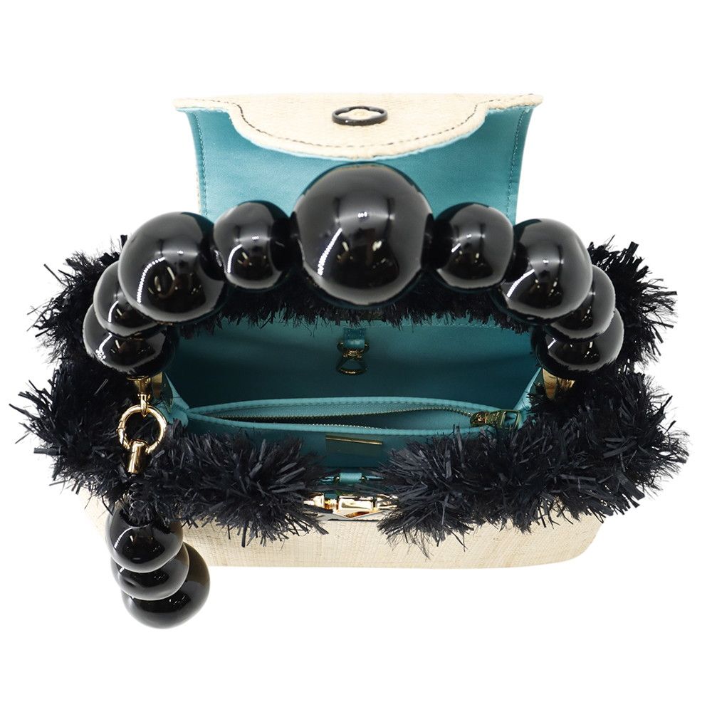 Louis Vuitton Handbag Raffia Capucines Jean Michel Othoniel Arty Collection — view 5
