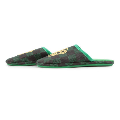 Louis Vuitton Slippers LV Palace Line Mules Damier Pattern Leather Rubber 10 — view 2