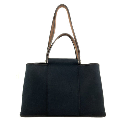 Hermes Kabak Elan Silver Tote Bag Canvas — view 2