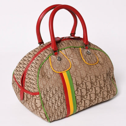 Dior Handbag Rasta Color Beige Trotter Galliano — view 3