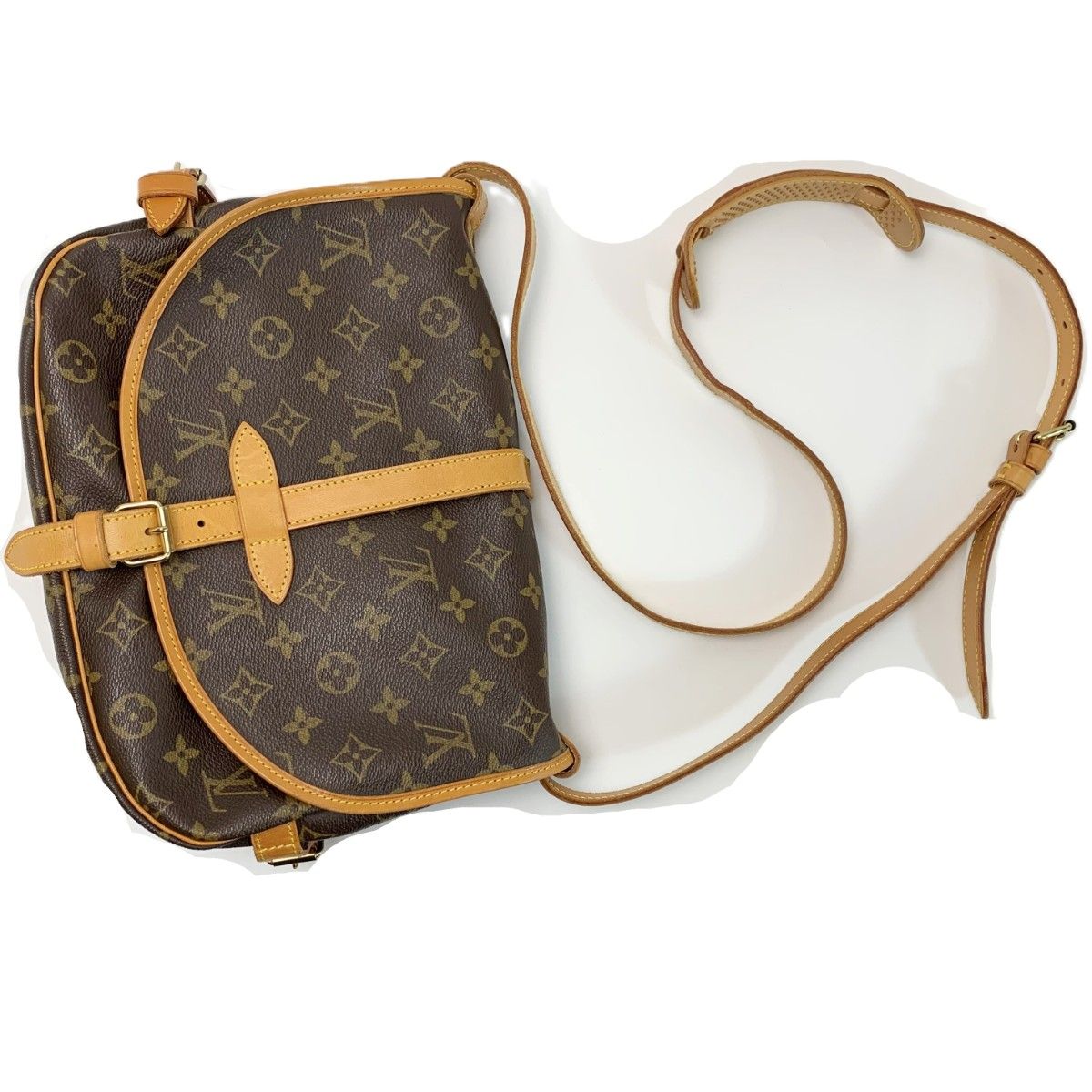 Louis Vuitton Monogram Saumur — view 3