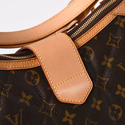 Louis Vuitton Monogram City Bag GM Bag Gold — view 8