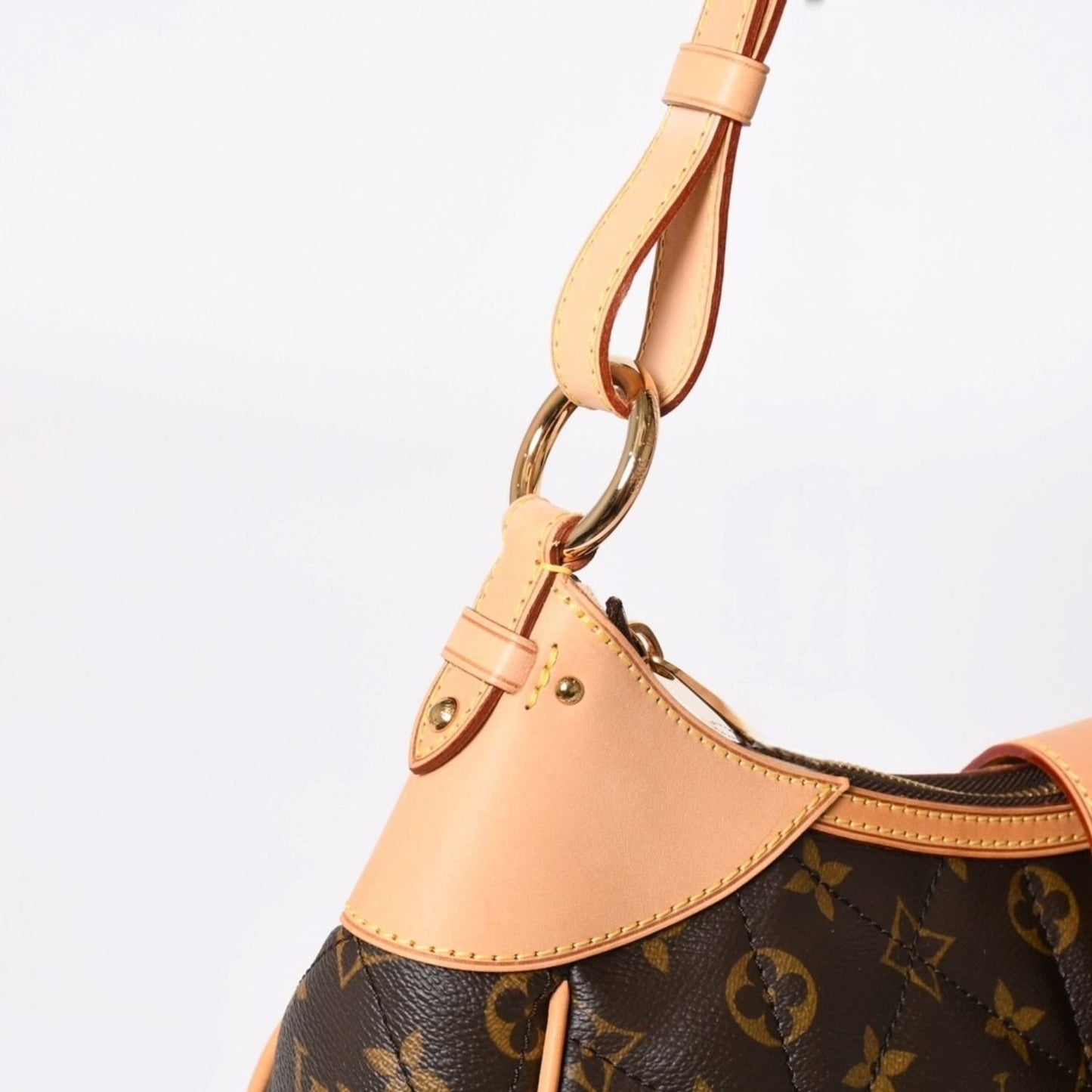 Louis Vuitton Monogram City Bag GM Bag Gold — view 4