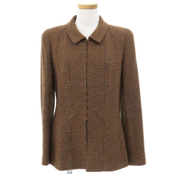 Chanel 96A Jacket Brown