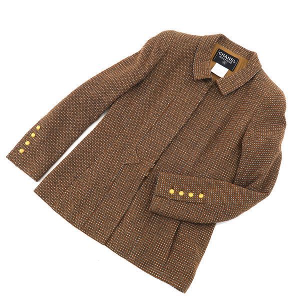 Chanel 96A Jacket Brown — view 7