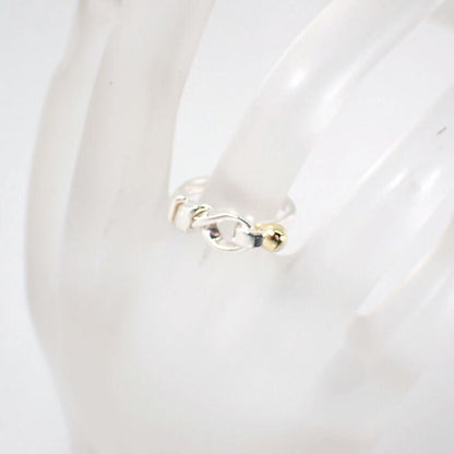 Tiffany & Co 925 750 Hook Eye Ring — view 5