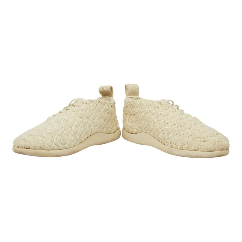 Bottega Veneta Intrecciato Plat Sneakers Low-Cut Green Canvas 42 — view 2
